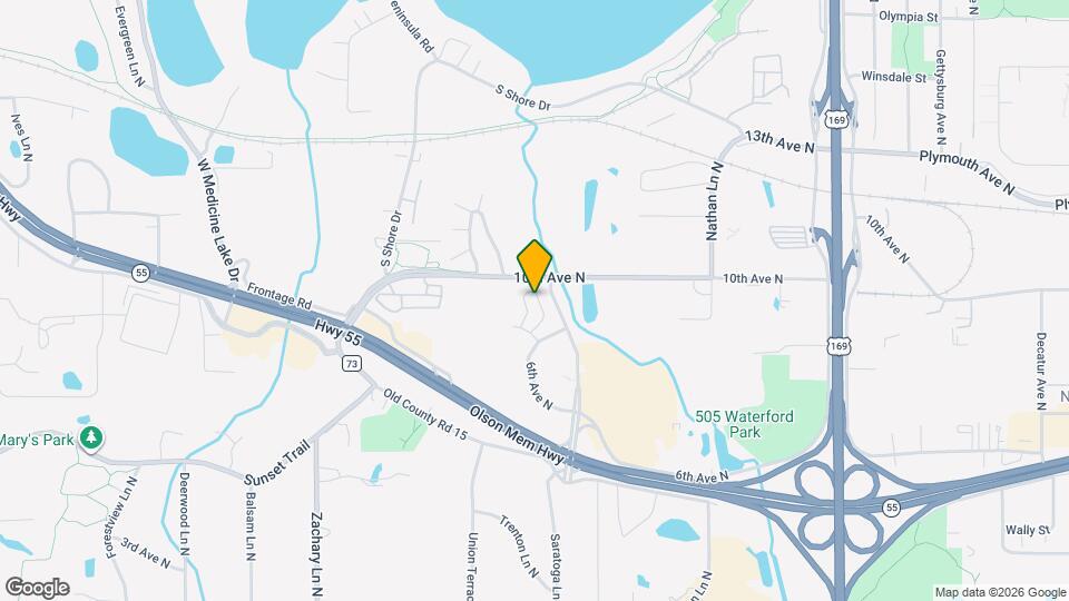 848 Trenton Ln N Map and Location Details