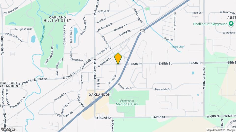 6495 Titania Dr Map and Location Details