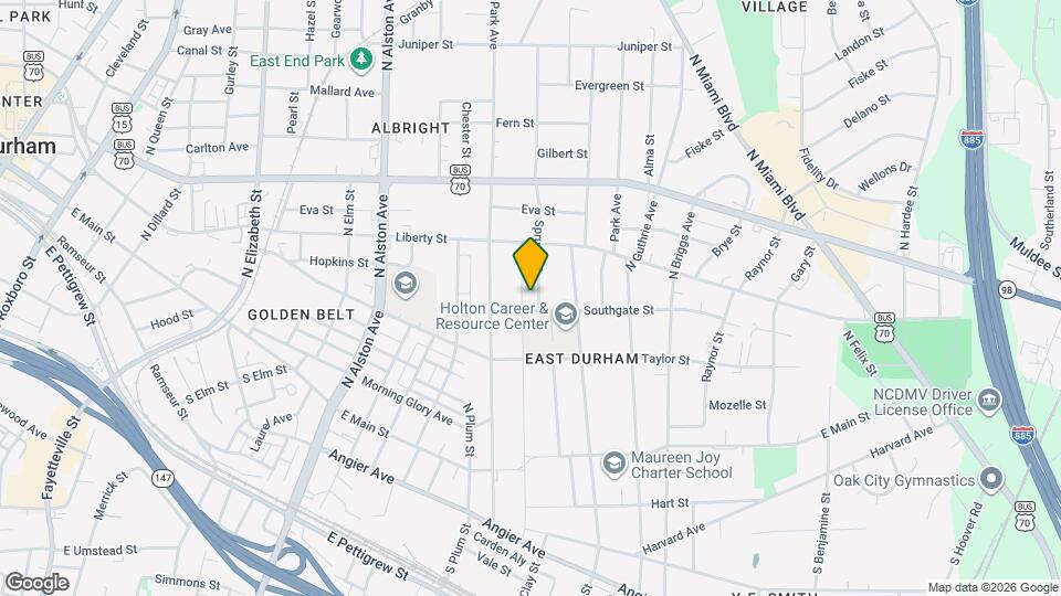 506 N Maple St Map and Location Details