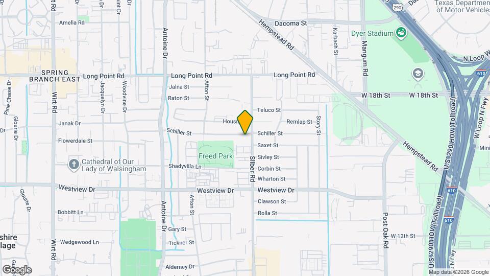 6711 Schiller St Map and Location Details