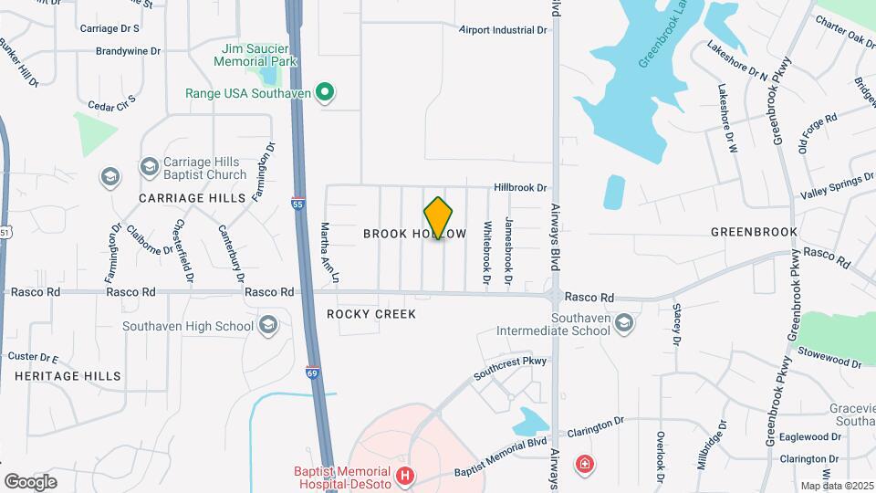 8119 Elmbrook Dr Map and Location Details