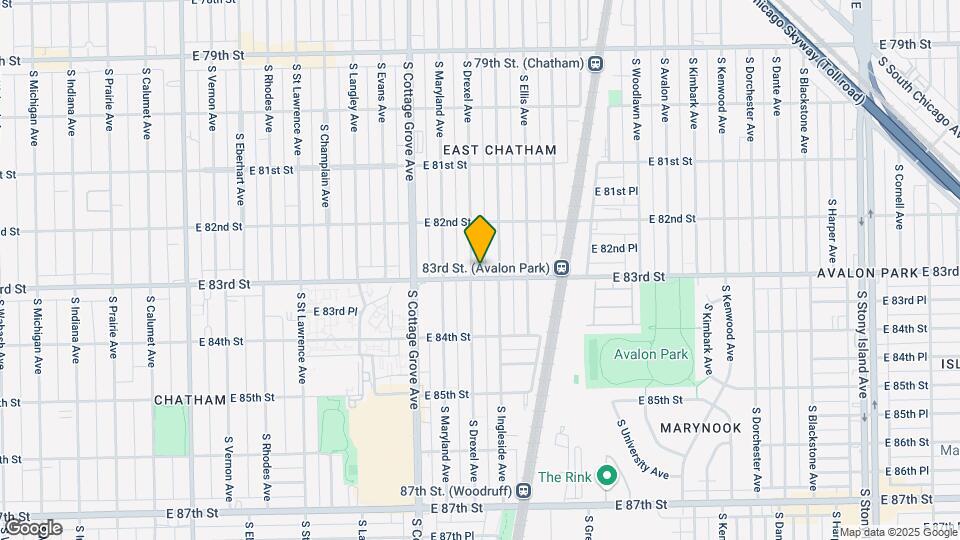 8251 S Drexel Ave Map and Location Details