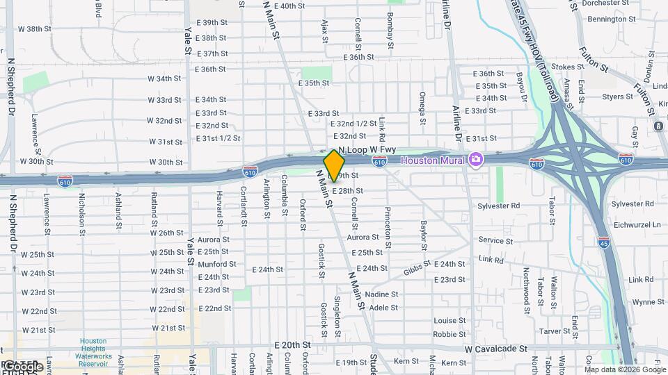 711 E 28th St Map and Location Details