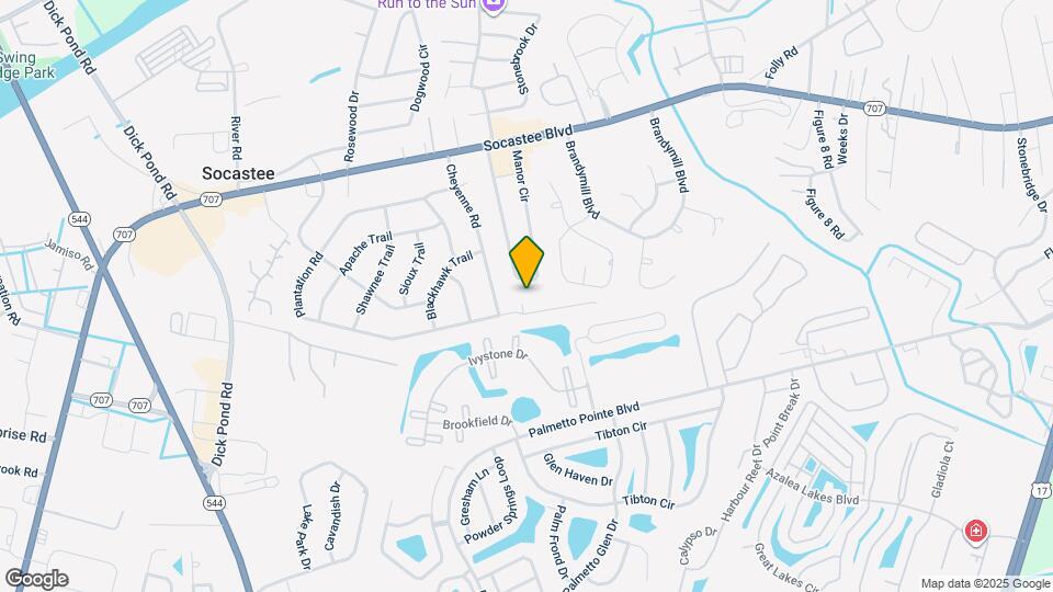 207 Townes Ct Map and Location Details
