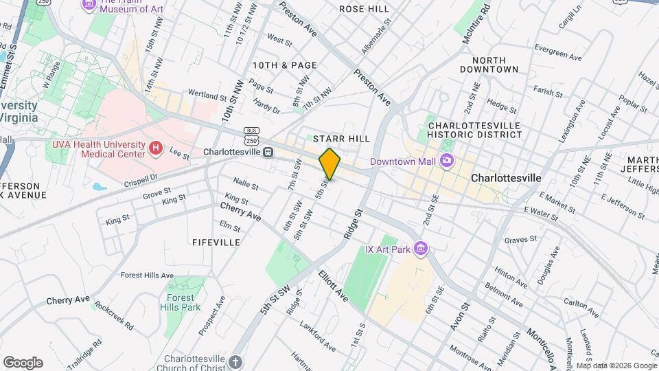 210 5th St SW Map and Location Details