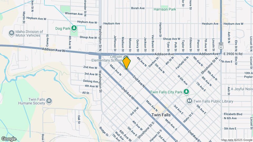 605 2nd Ave N Map and Location Details