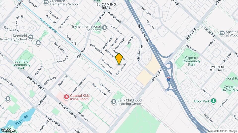 14852 Rattan St Map and Location Details