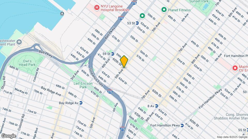 6005 5th Ave Mapa y Detalles de la Ubicación