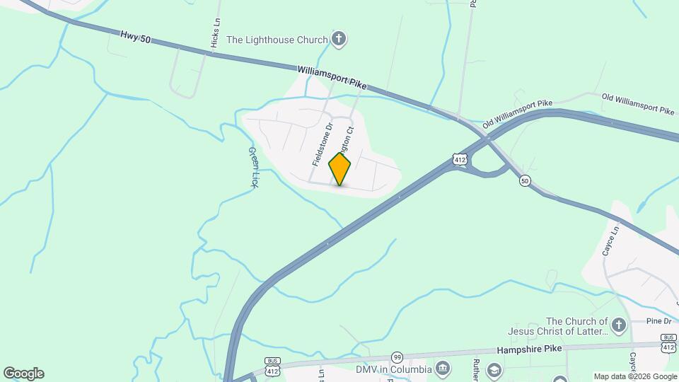 1921 Sheffield Ln Map and Location Details