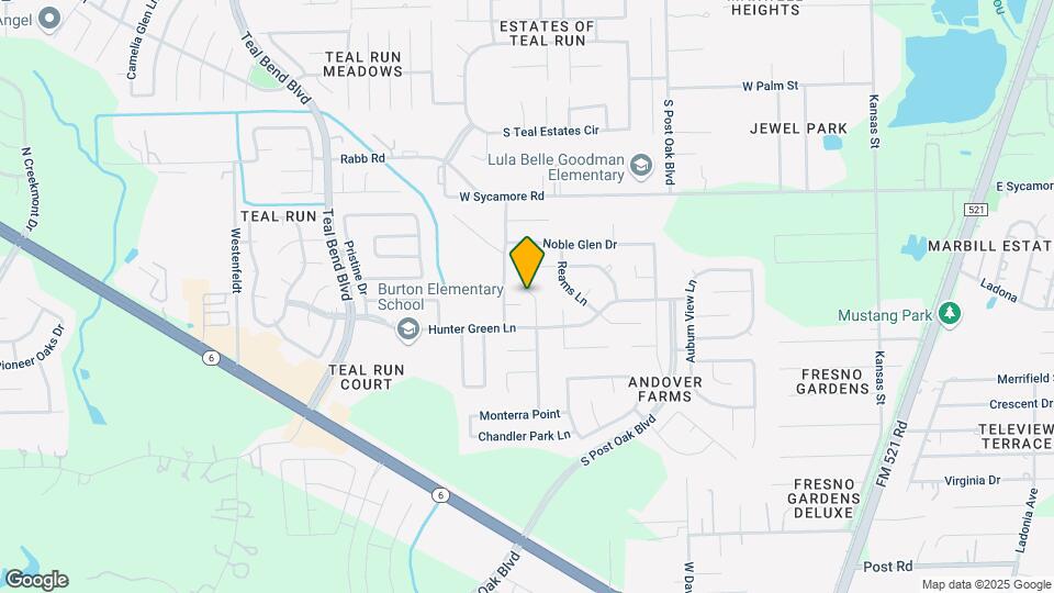 4422 Hardwood Glen Dr Map and Location Details