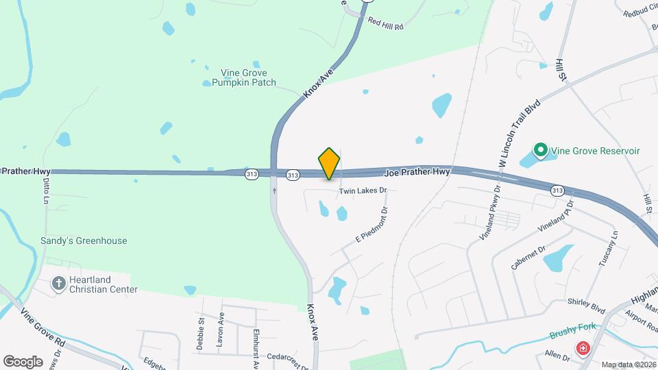 157 Twin Lakes Dr Map and Location Details