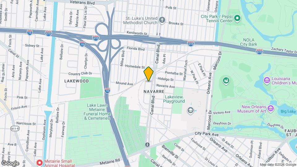5504 Canal Blvd Map and Location Details