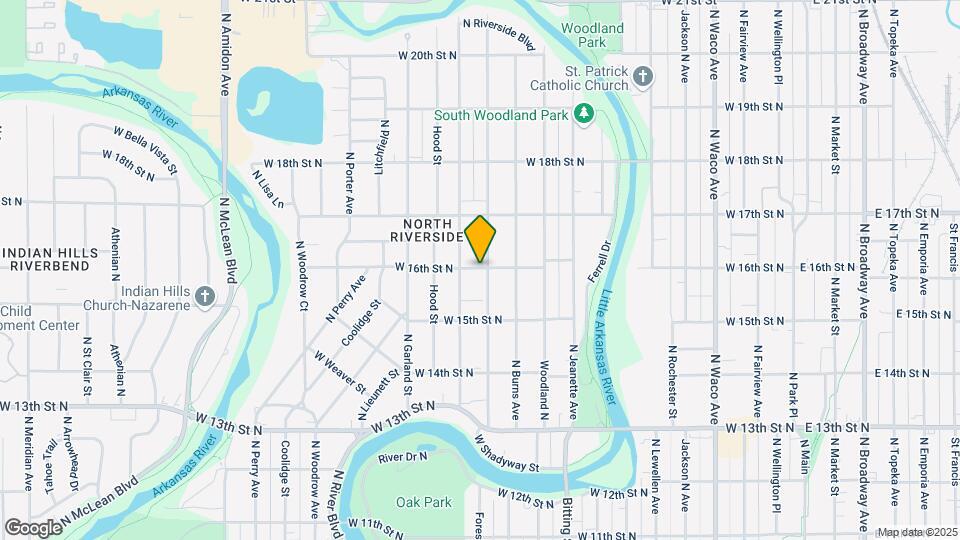 1129 W 16th St N Map and Location Details