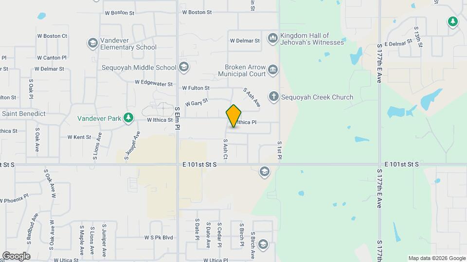 150 W Kent St Map and Location Details