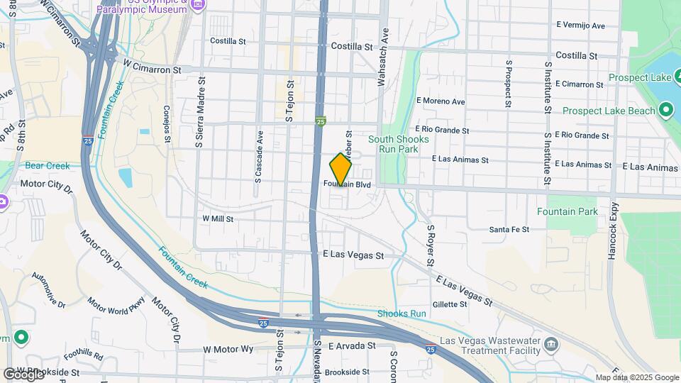 906 S Weber St Map and Location Details