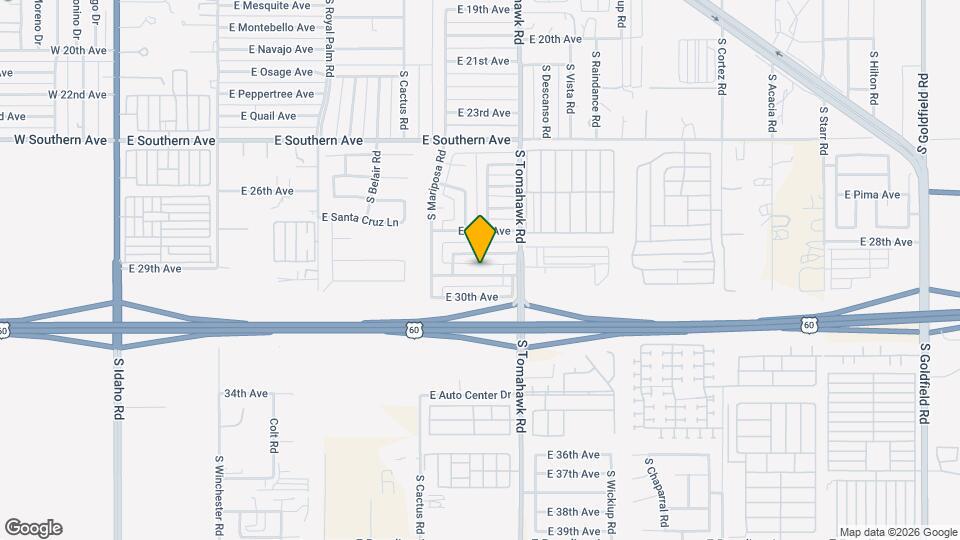 1446 E 29th Ave, Unit 4 Mapa y Detalles de la Ubicación