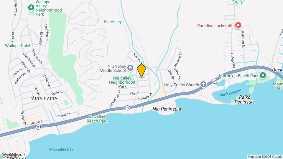 5622 Kanau St Map and Location Details