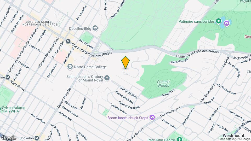 3635 Ridgewood Av Map and Location Details