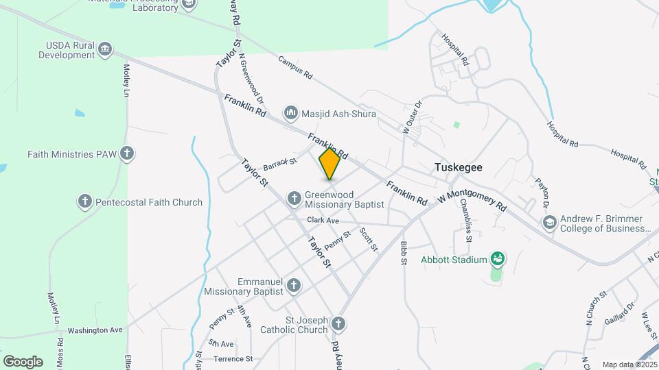 1402 Washington Ave Map and Location Details