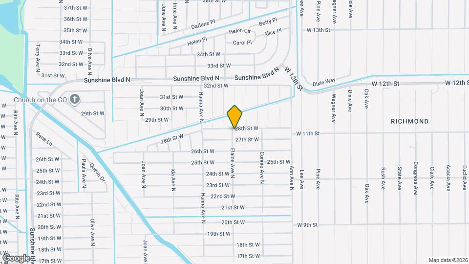 2619 28th St W Map and Location Details