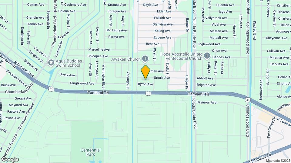 17062 Byron Ave Map and Location Details