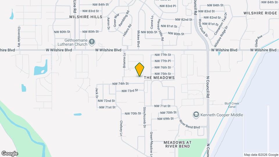 8508 NW 75th St Map and Location Details