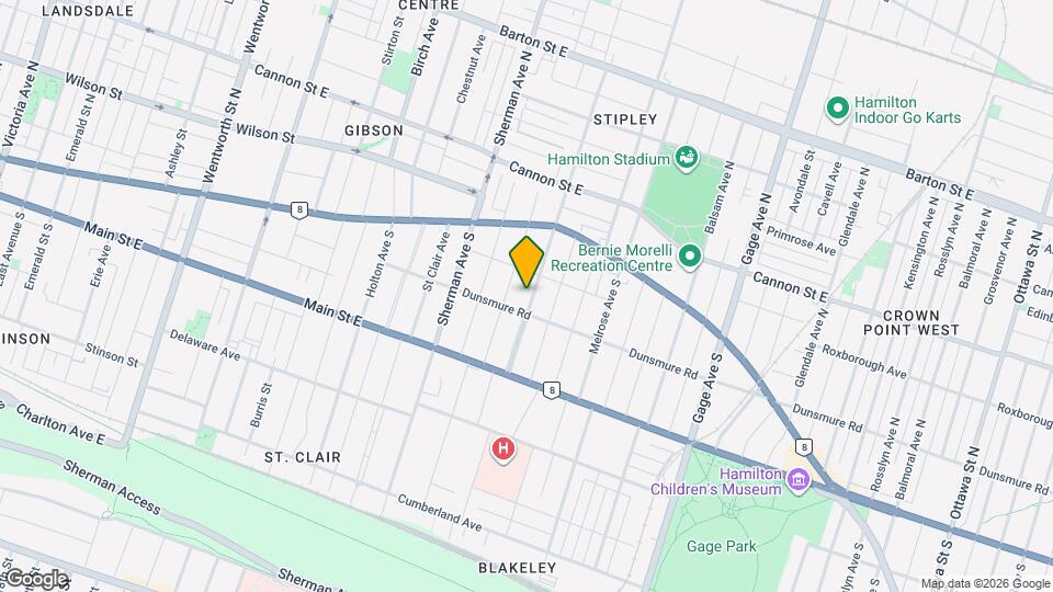 62 Barnesdale Ave S Map and Location Details
