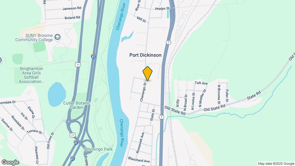 694 Chenango St Map and Location Details