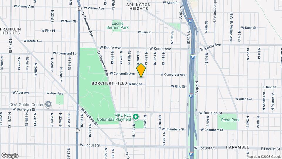 3270 N 14th St Map and Location Details