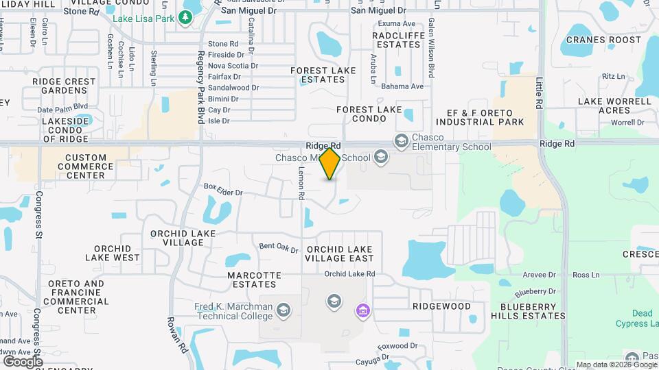 Lake Forest Apartments Map and Location Details