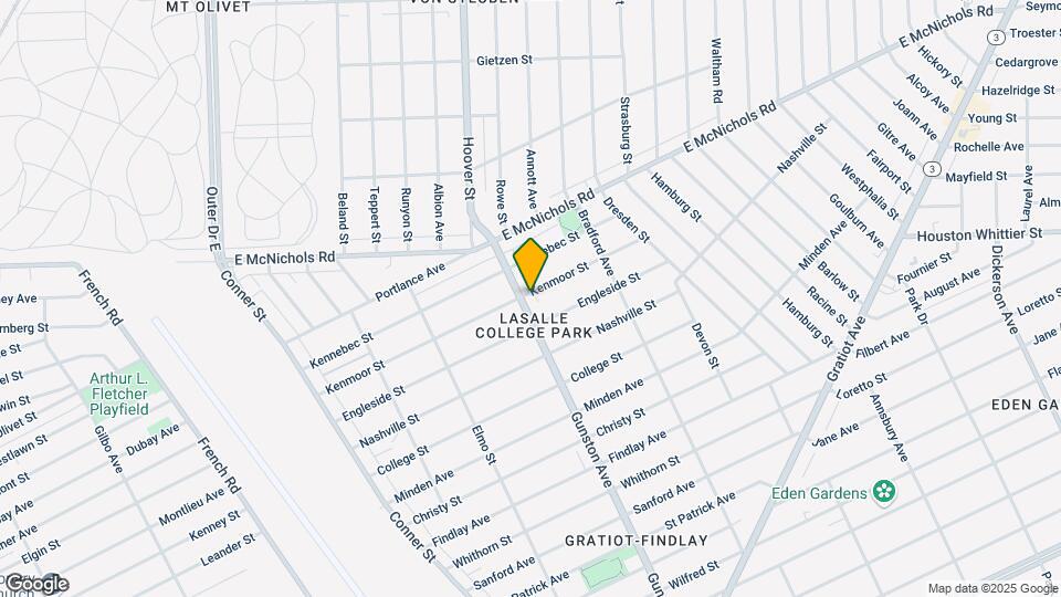 11700 Kenmoor St Mapa y Detalles de la Ubicación