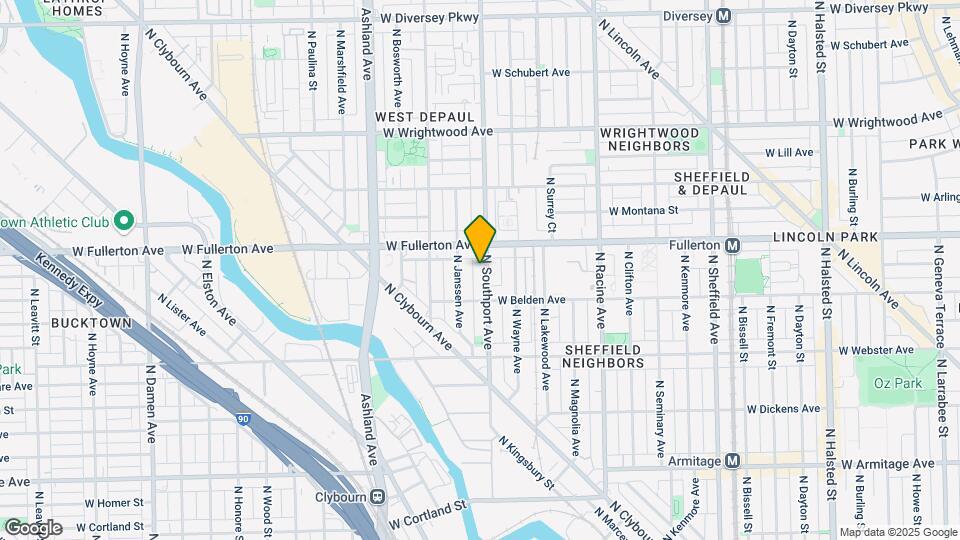 2330 N Southport Ave Mapa y Detalles de la Ubicación