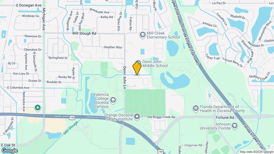 1615 Sunburst Way Map and Location Details