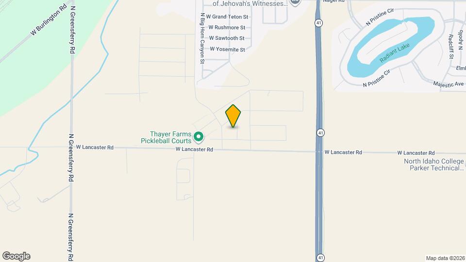 12905 N Bushel St Map and Location Details