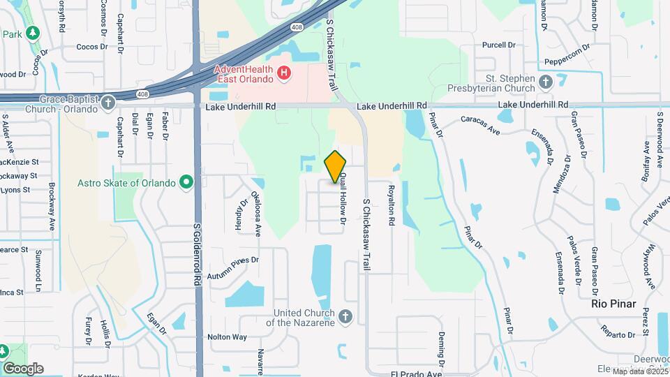 8107 Woodduck Dr Map and Location Details