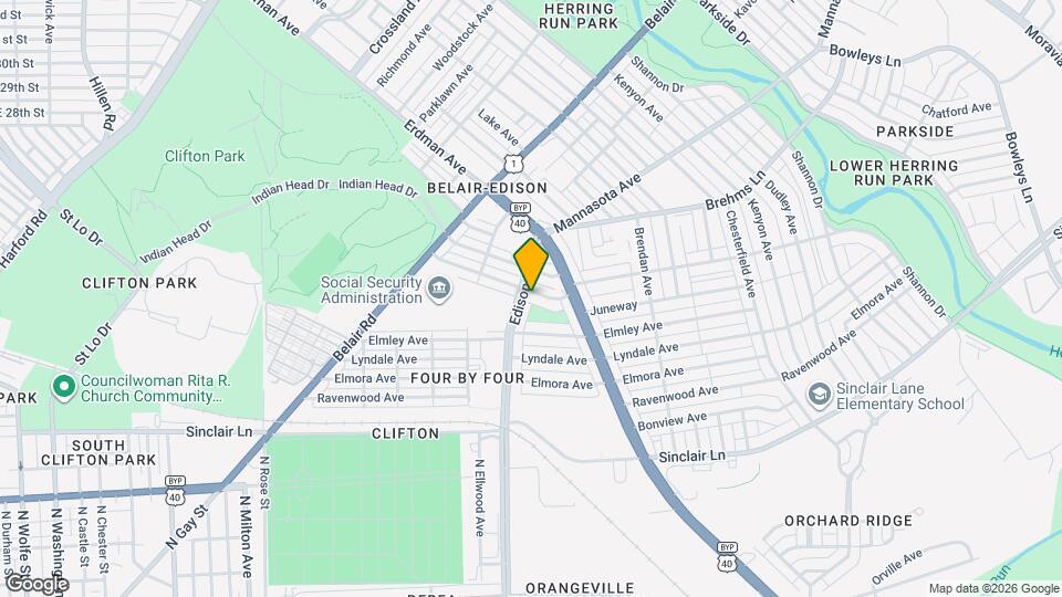 3309 Cliftmont Ave Map and Location Details