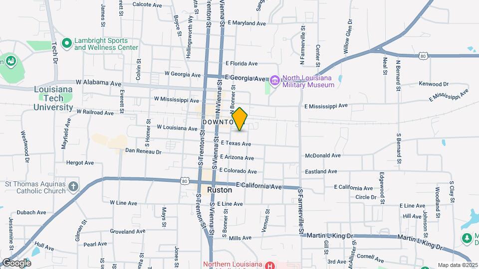 208 E Louisiana Ave Map and Location Details