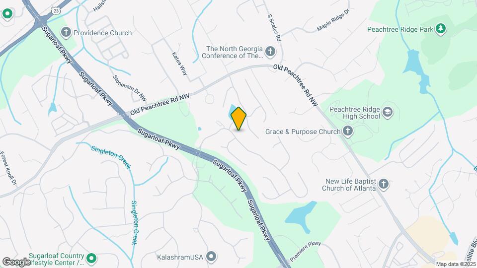 1875 Briergate Dr Map and Location Details