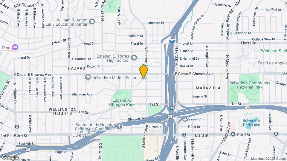 4260 Capistrano Way Map and Location Details