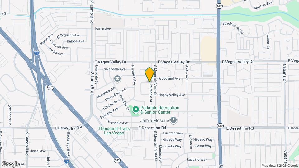 4549 Oakdale Ave Map and Location Details