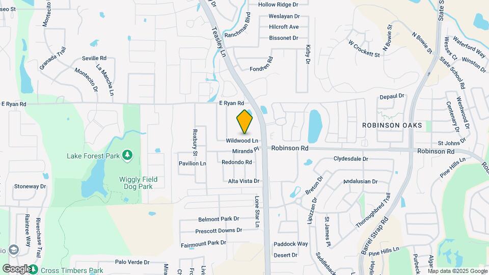 2321 Wildwood Ln Map and Location Details