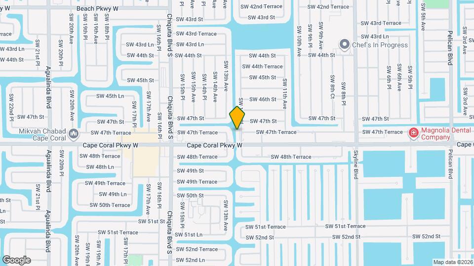 4718 SW 12th Pl Map and Location Details