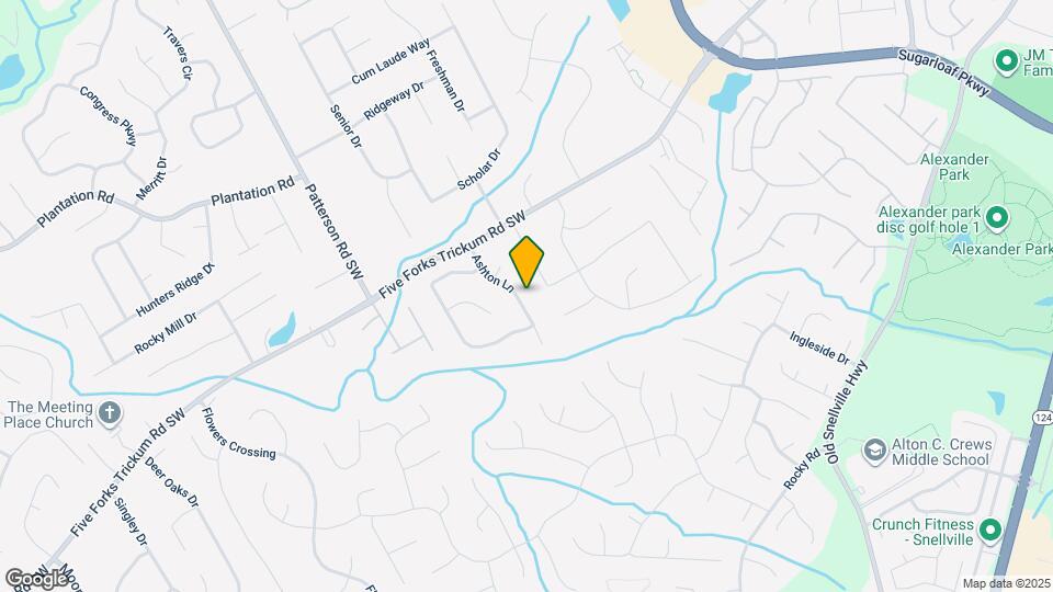 700 Ashton Ln Map and Location Details
