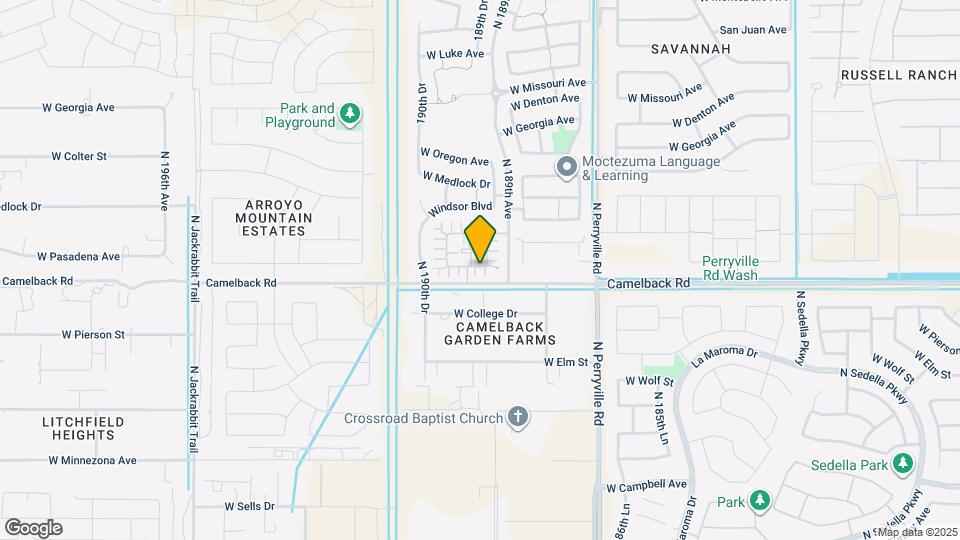 18931 W Pasadena Ave Map and Location Details