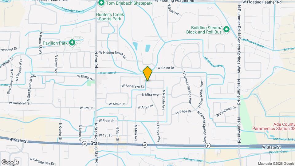 10621 W Hazelwood Dr Map and Location Details