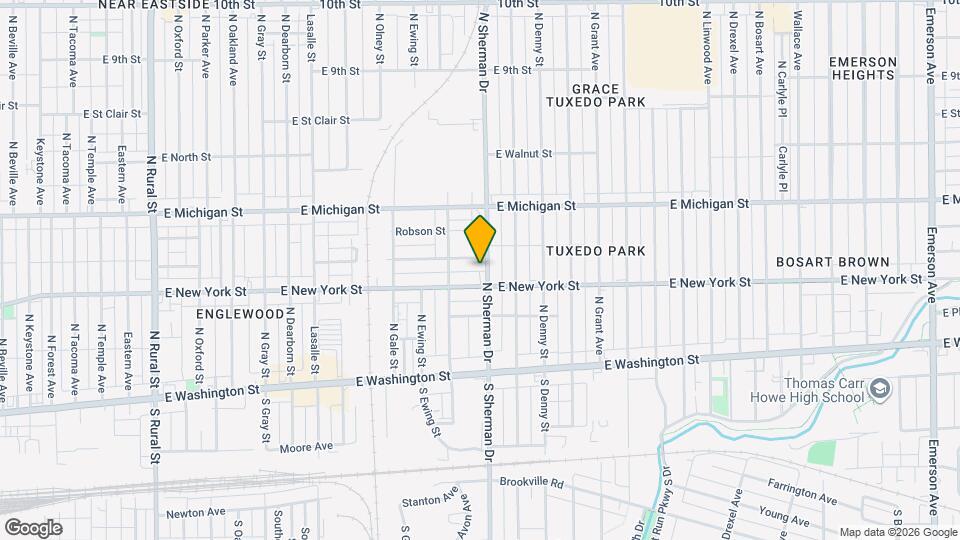 320 N Sherman Dr Map and Location Details