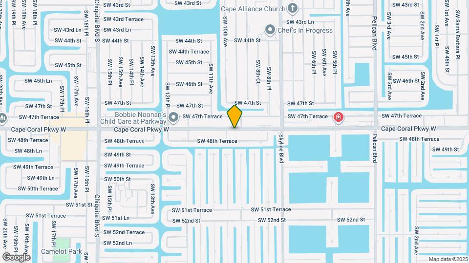 922 Cape Coral Pkwy W Map and Location Details
