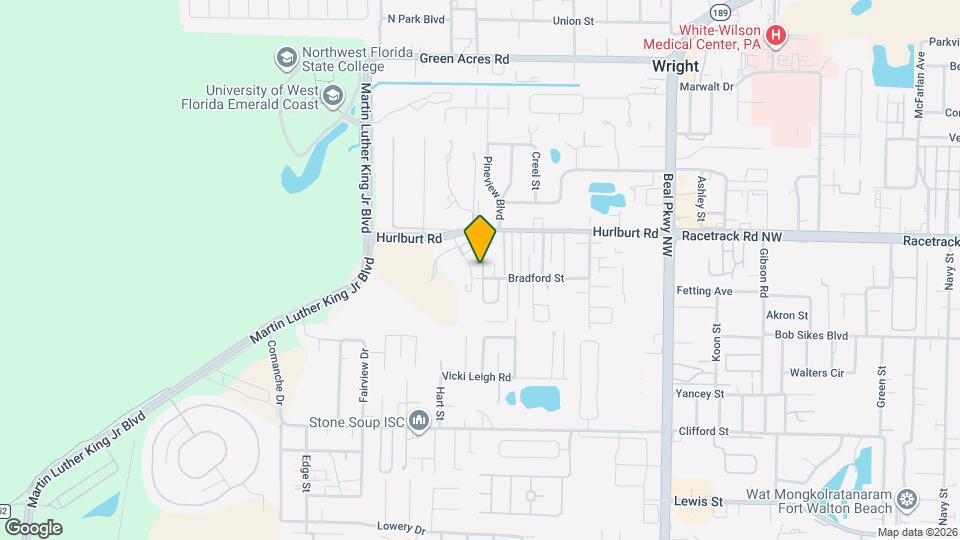 954 Scenic Oak Ln Mapa y Detalles de la Ubicación