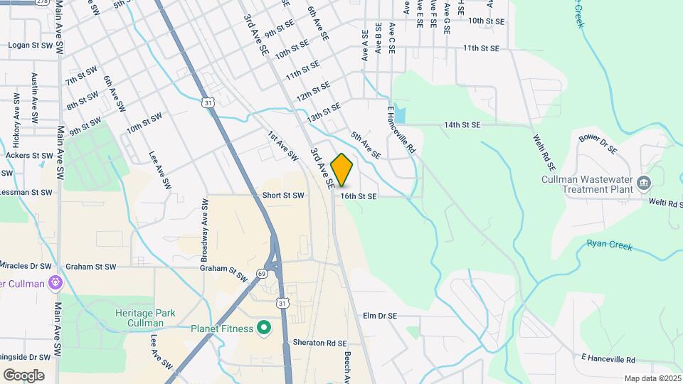 1609 16th Street Southeast Map and Location Details