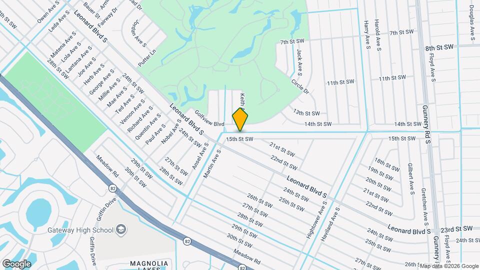 4780 15th St SW Mapa y Detalles de la Ubicación
